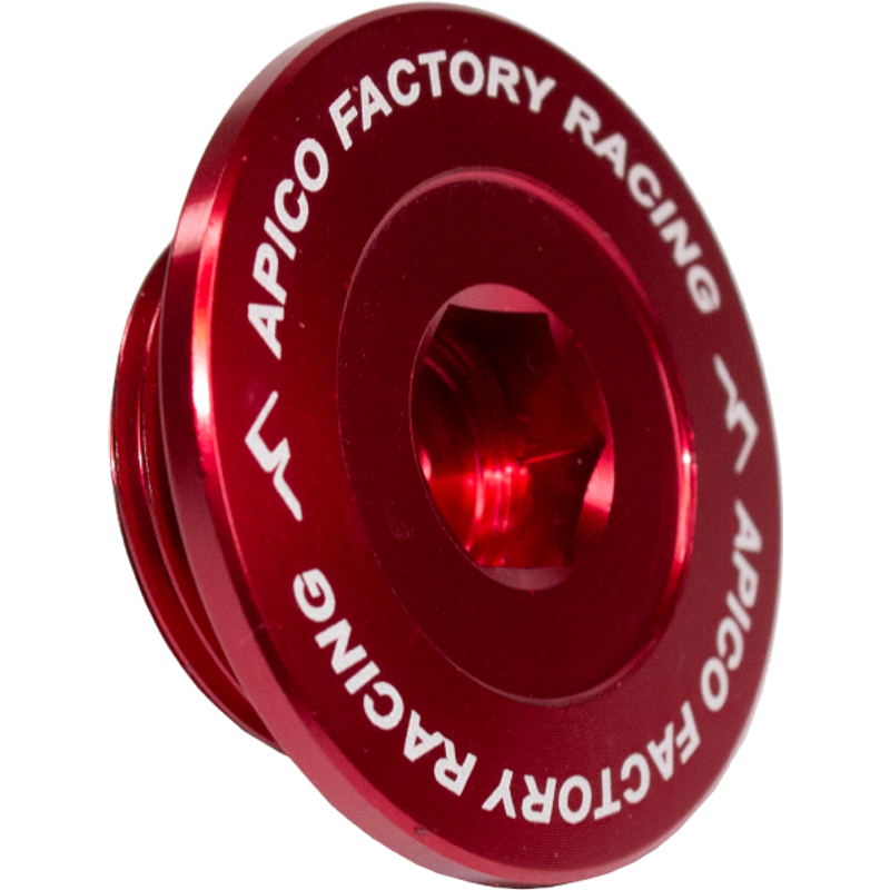 EP-010 RED - Apico Engine Plug For KTM/Husqvarna SXF/FC & Gas Gas MC 250/450F 2011-2023 Red