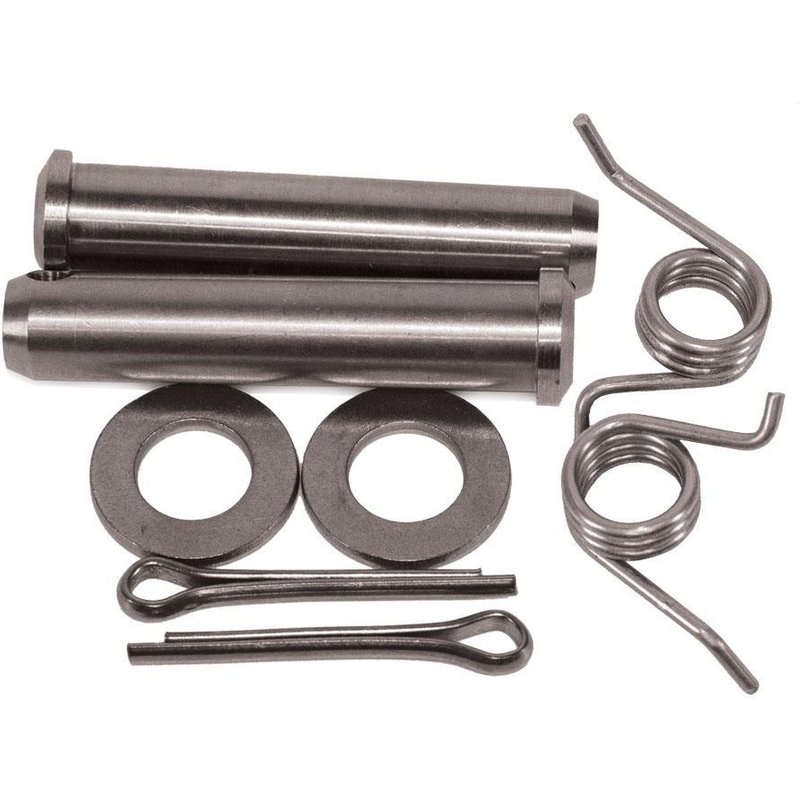 FPP SET SUZ 2 - Apico Foot Peg Pin & Spring Set For Suzuki RM 125/250 2003-2008, RMZ250 2010-2022, RMZ450 2010-2022