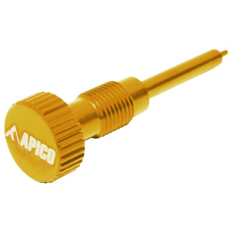 AT AIRSCREW DEL GD - Apico Dellorto Carburettor Air Screw Gold