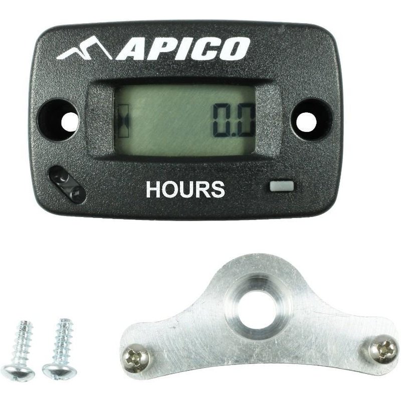 APHOUR METER W/L INC - Apico Wireless Hour Meter With Bracket