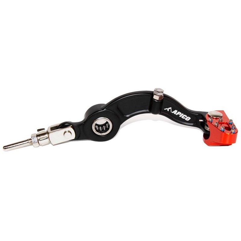 BPF940 ELITE BKOR - Apico Brake Pedal Elite For Sherco ST 125/250/300 2000-2022, Scorpa SC 125/250/300 2015-2022 Black/Orange