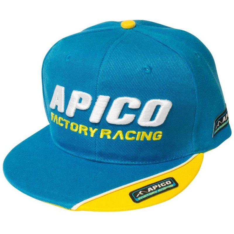 APICO CAP SB BLUE - Apico Factory Racing Snapback Cap Blue