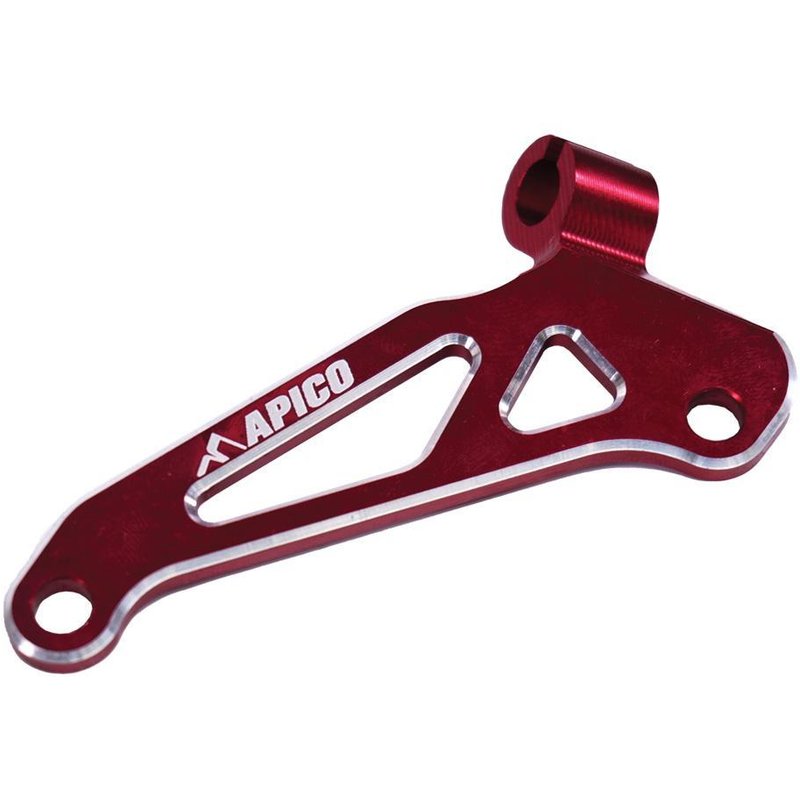 CABLE GUIDE CRF RD - Apico CNC Clutch Cable Guide For Honda CRF250R 2014-2017 Red
