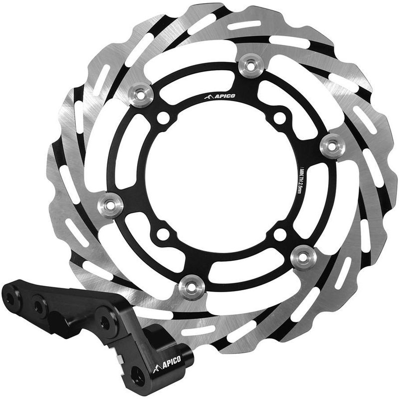 BDFCR/CRF 04 OS API - Apico Front Brake Disc For Honda CR125 & CR250 2004-2007,CRF 250/450R 2004-2014 270mm Inc Adapter