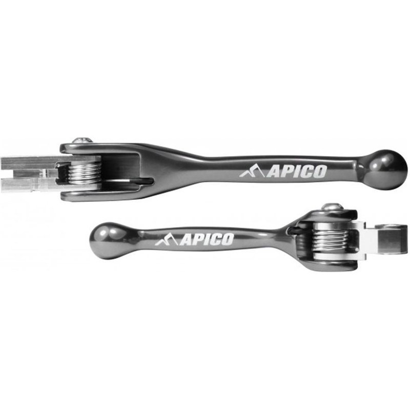 LEFLEXI SET YAM4 TI - Apico Set Of Flexi Levers For Yamaha YZ65 2018-2023, YZ85 2015-2023 Titanium
