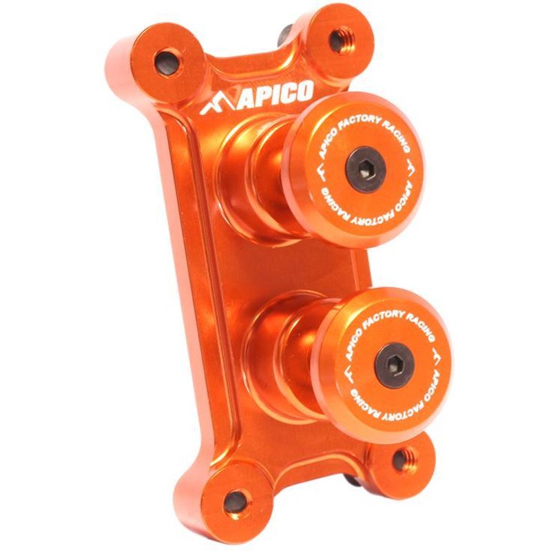 ALC DUAL BTN KTM OR - Apico Dual Launch Control Button For KTM/Husqvarna/Gas Gas 125-501 2003-2023 Orange