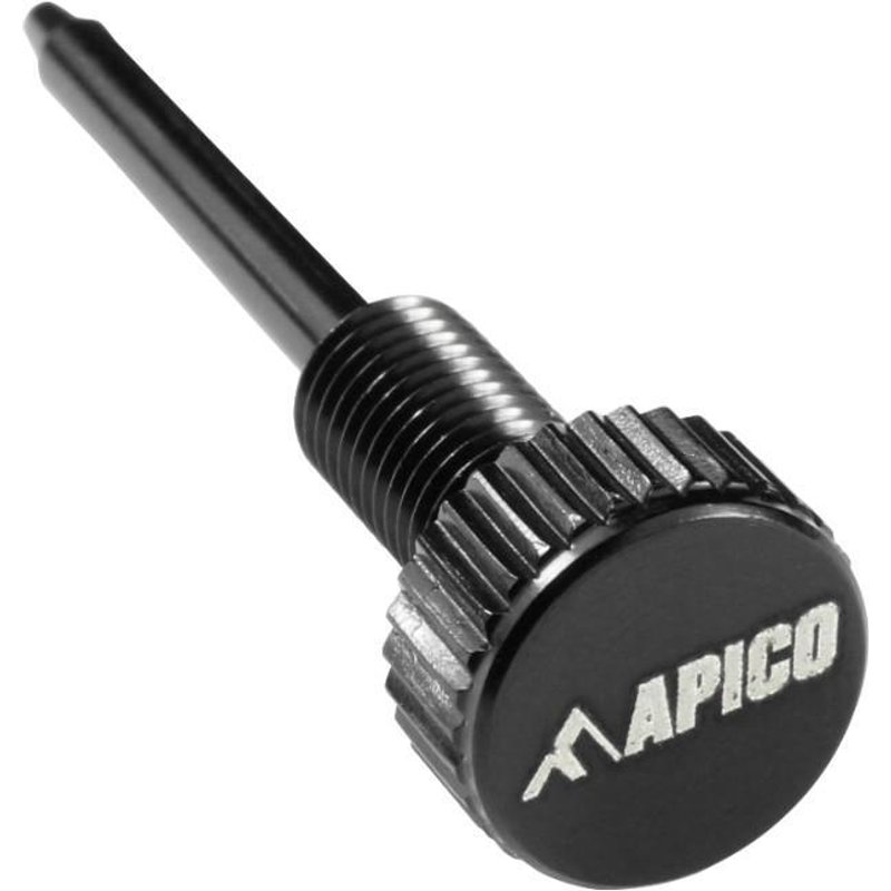 AT AIRSCREW KEI BK - Apico Carburettor Air Screw Keihin Black