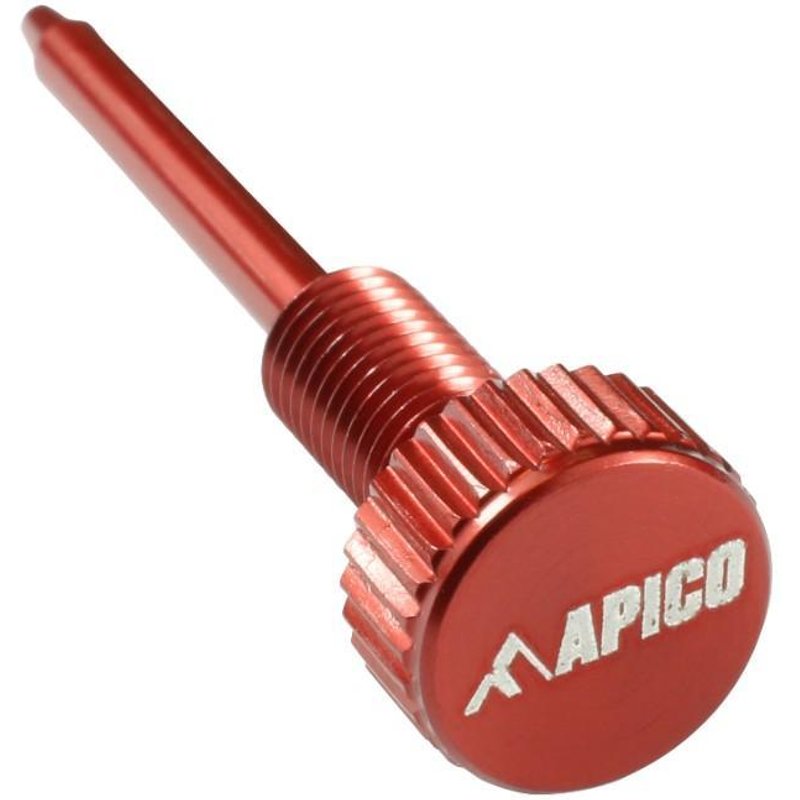 AT AIRSCREW KEI RD - Apico Carburettor Air Screw Keihin Red