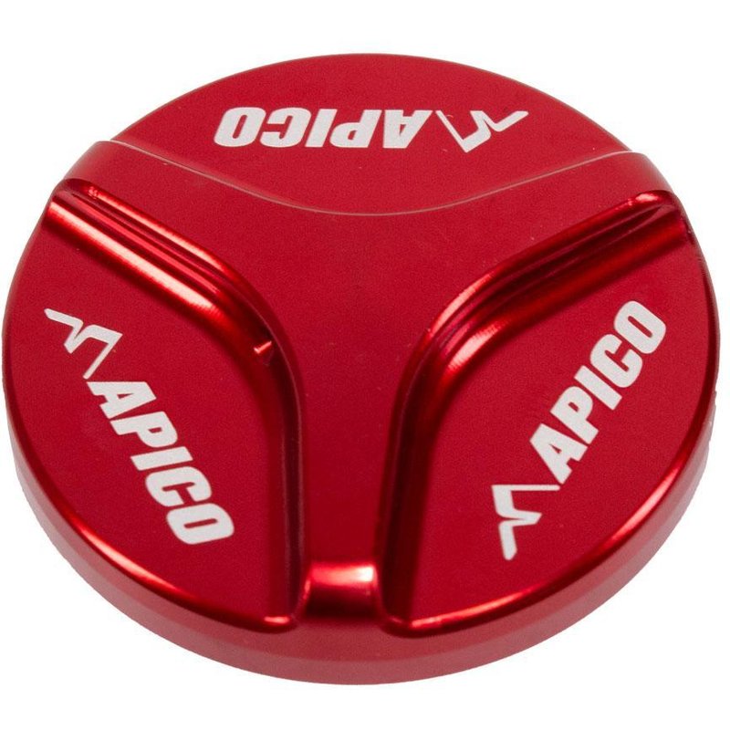 AT FUEL CAP MONT 05 RD - Apico Alloy Fuel Cap For Montesa 4RT 250/300 2005-2018 Red
