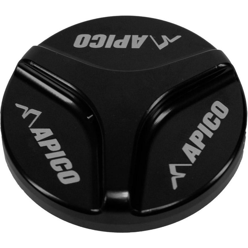 AT FUEL CAP MONT 05 BK - Apico Alloy Fuel Cap For Montesa 4RT 250/300 2005-2018 Black