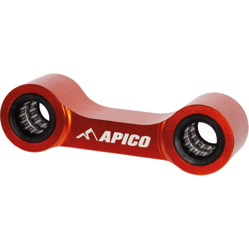 AT DBL MONT OR - Apico Rear Dog Bone Linkage Inc Bearings & Seals For Montesa 315R 1997-2004, 4RT 250 2005-2025 Orange