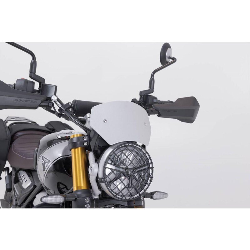 SCT.11.616.10000/S - SW Motech Windscreen For Triumph Scrambler 400 X ABS 2024 - Silver