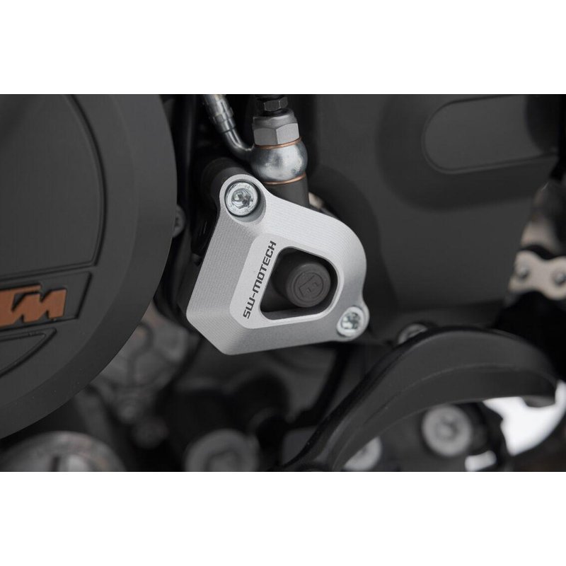 SCT.04.174.10301/S - SW Motech Clutch Slave Cylinder Guard For KTM Adventure 1050 2015-2016 - Silver