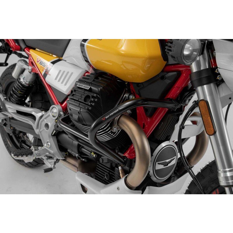 SBL.17.925.10001/B - SW Motech Crash Bars For Moto Guzzi V85 850 TT 2019-2024 Front - Powder-Coated