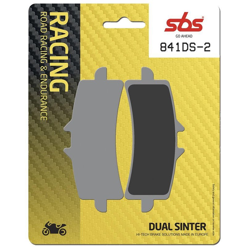 841DS-2 - SBS DS Dual Sintered Front Brake Pads For Ducati 1098 2007-2008