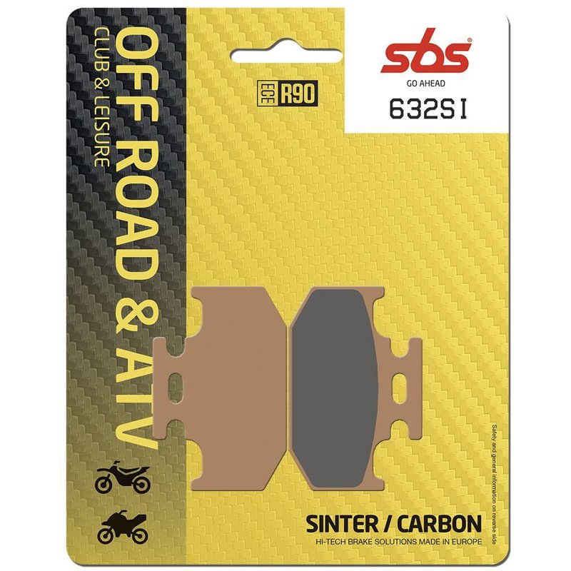 632SI - SBS SI Sintered Rear Brake Pads For Cannondale C 440 R 2003