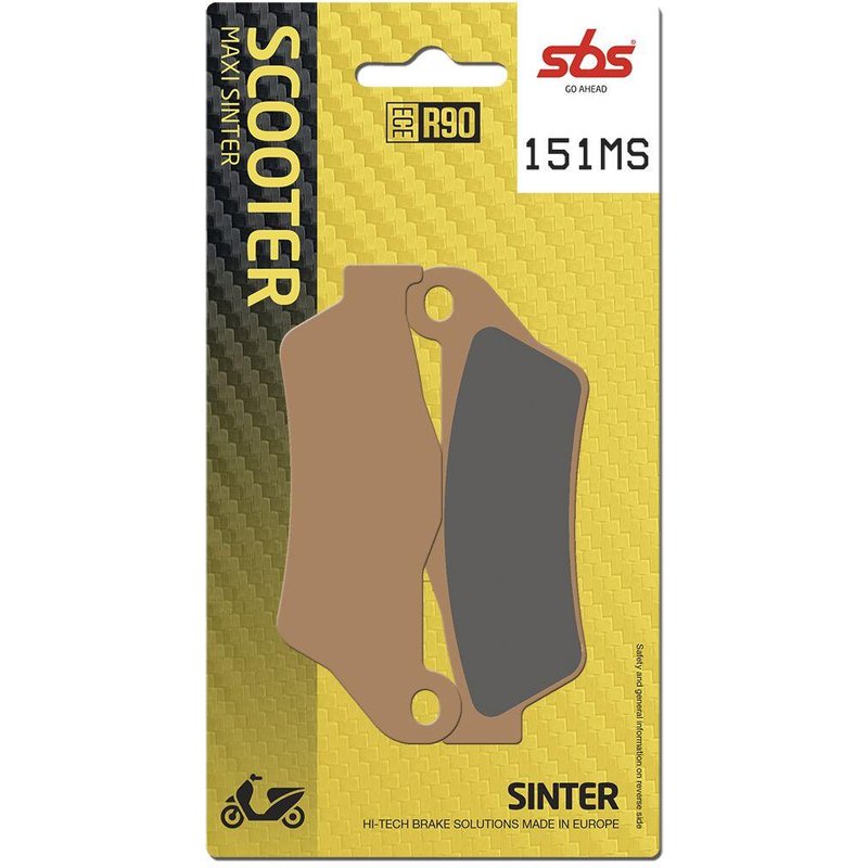 151MS - SBS MS Maxi Sintered Front Brake Pads For ItalJet Dragster 125 2020