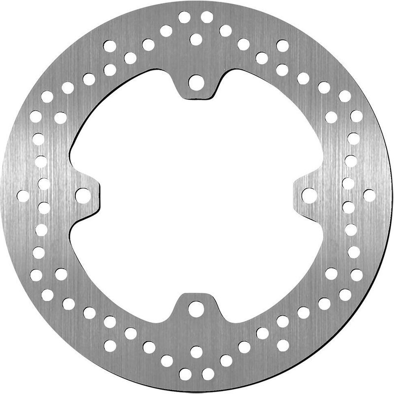 5018 - SBS Standard Round Rear Brake Disc For Suzuki RMX450Z 2013-2017 - Silver