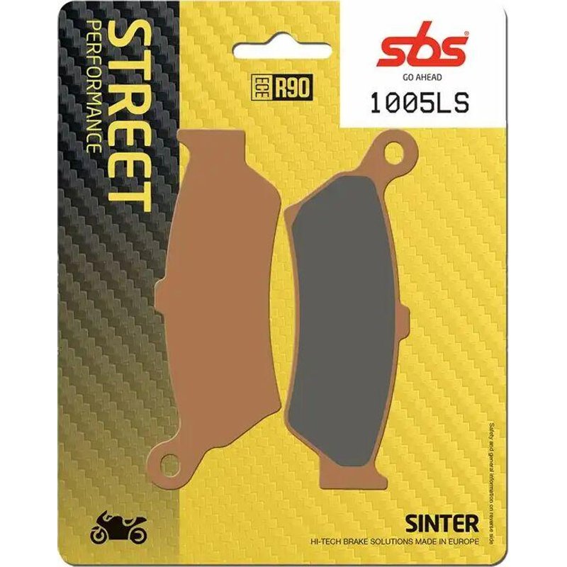 1005LS - SBS LS Street Excel Sintered Rear Brake Pads For BMW R 1300 GS 2024-2025