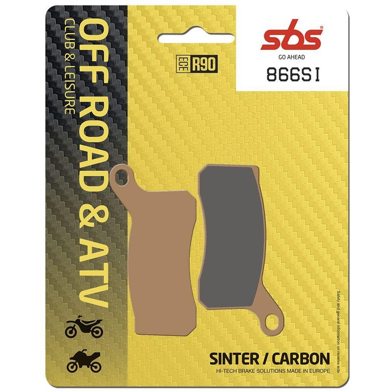 866SI - SBS SI Sintered Front Brake Pads For KTM SX450 ATV 2008-2010