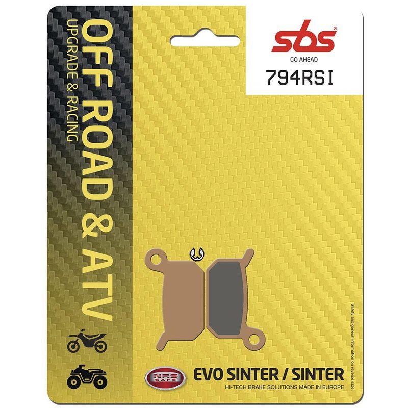 794RSI - SBS RSI Sintered Rear Brake Pads For Cobra Moto CX 50 JR 2007-2013