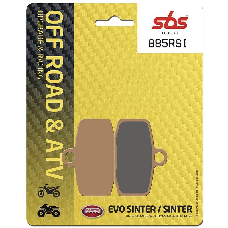 885RSI - SBS RSI Sintered Front Brake Pads For KTM Freeride 250 R 2014-2017