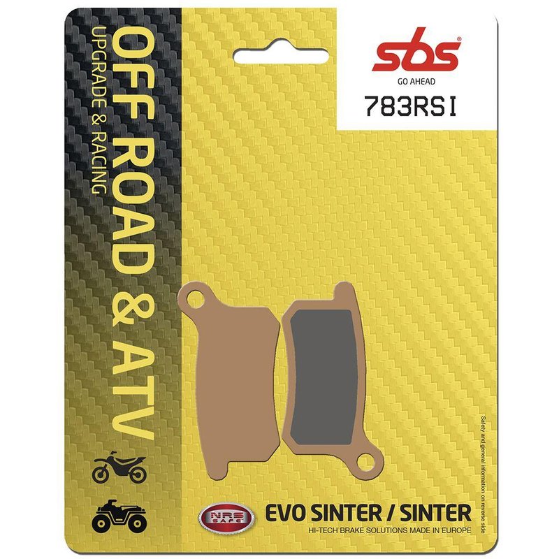 783RSI - SBS RSI Sintered Front Brake Pads For Husqvarna CR65 2012-2013