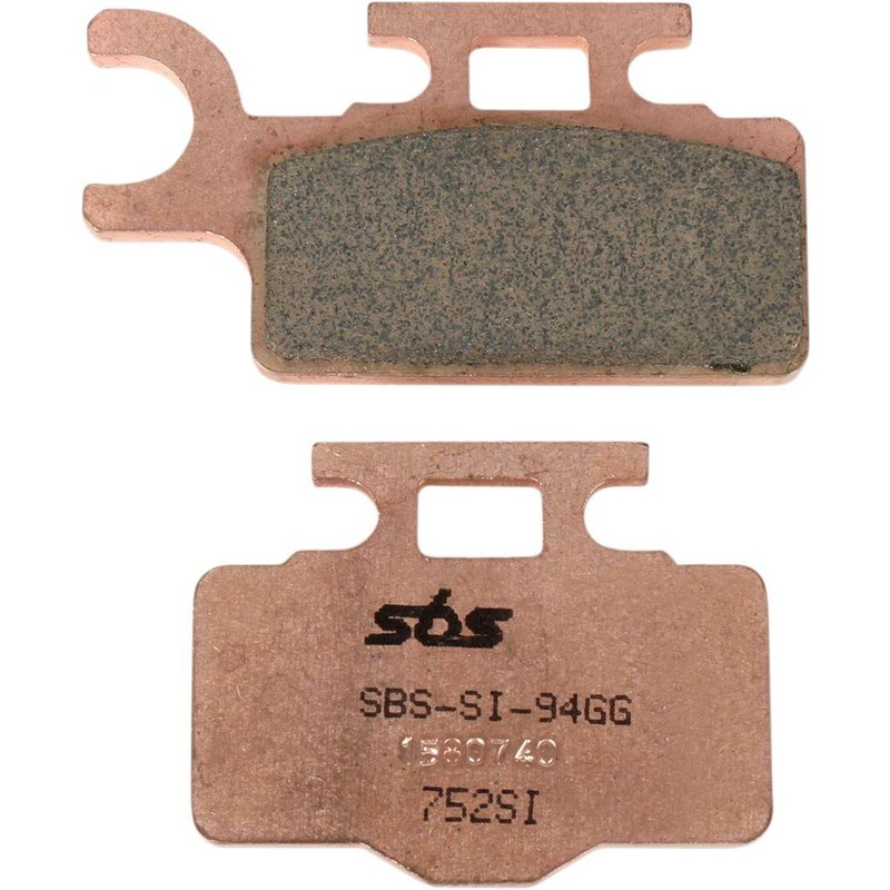 775SI - SBS SI Sintered Rear Brake Pads For Arctic Cat Textron 250 2X4 2006-2007
