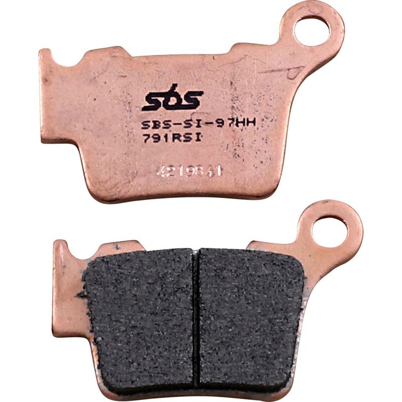 791RSI - SBS RSI Sintered Rear Brake Pads For Husqvarna CR125 2005-2013