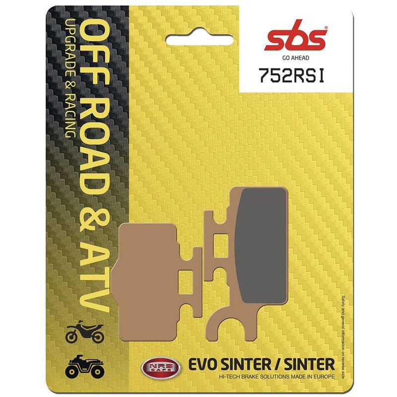 752RSI - SBS RSI Front Brake Pads For Kawasaki KX65 2024