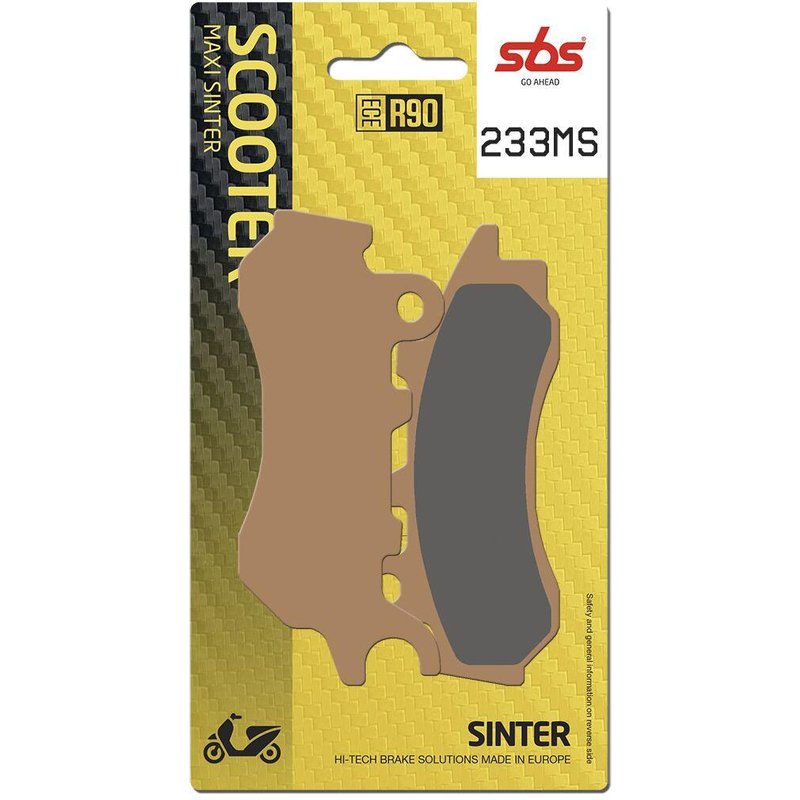 233MS - SBS MS Maxi Sintered Front Brake Pads For Honda ADV 150 2021