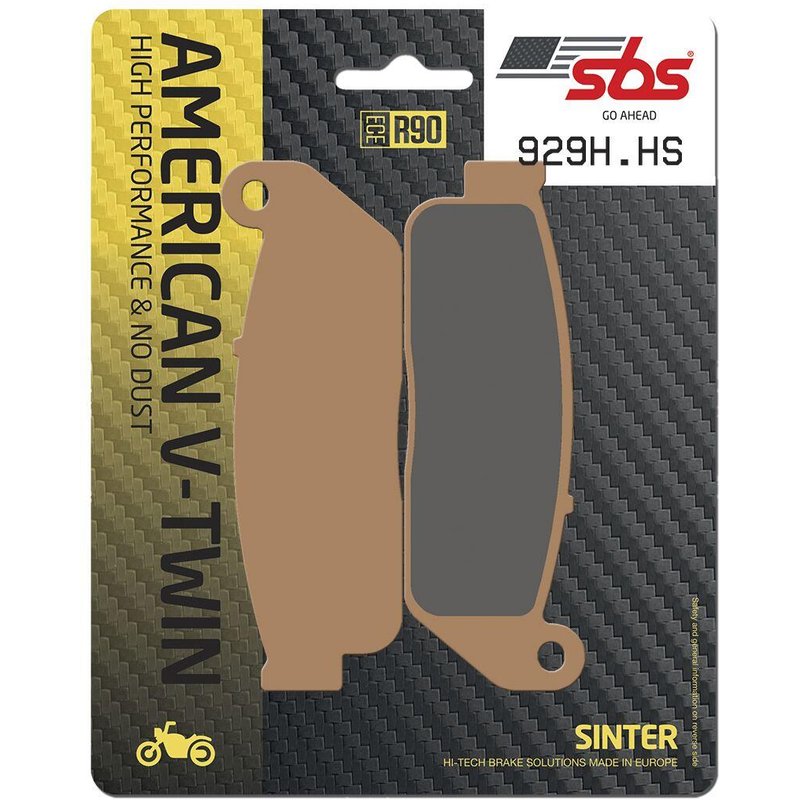 929H.HS - SBS HHS Street Excel Sintered Front Brake Pads For Indian Scout 60 2016
