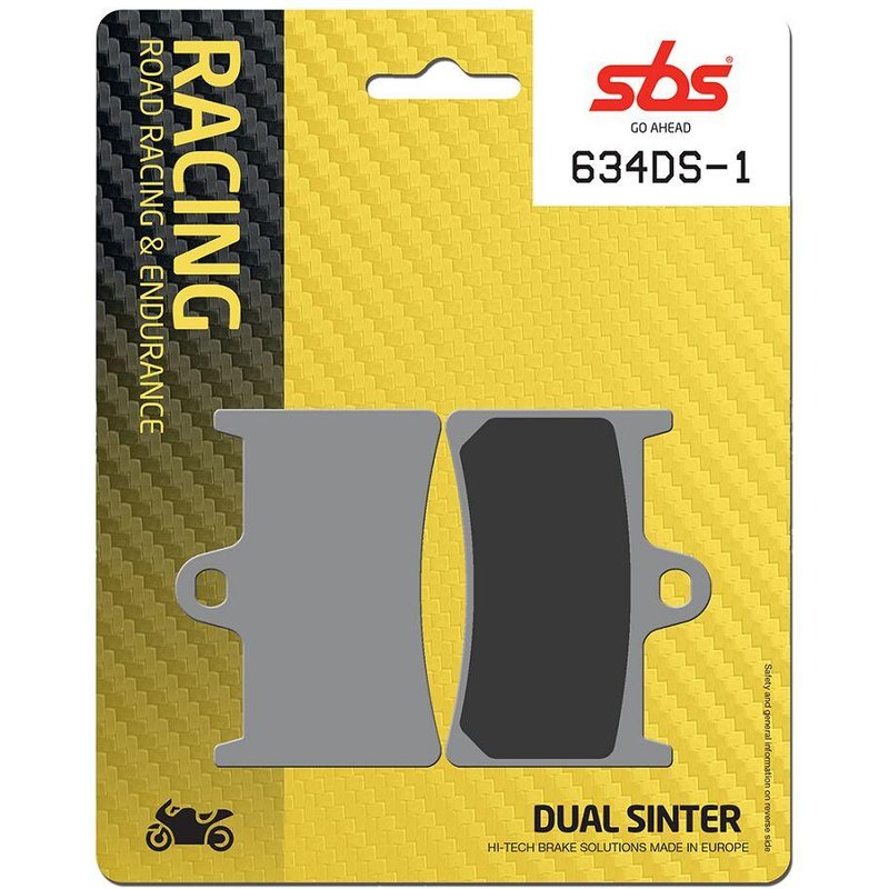 634DS-1 - SBS DS Dual Sintered Front Brake Pads For KTM RC 250 2015