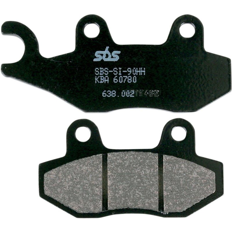 638HS - SBS HS Street Excel Sintered Front Brake Pads For Kawasaki BN125 2000-2007