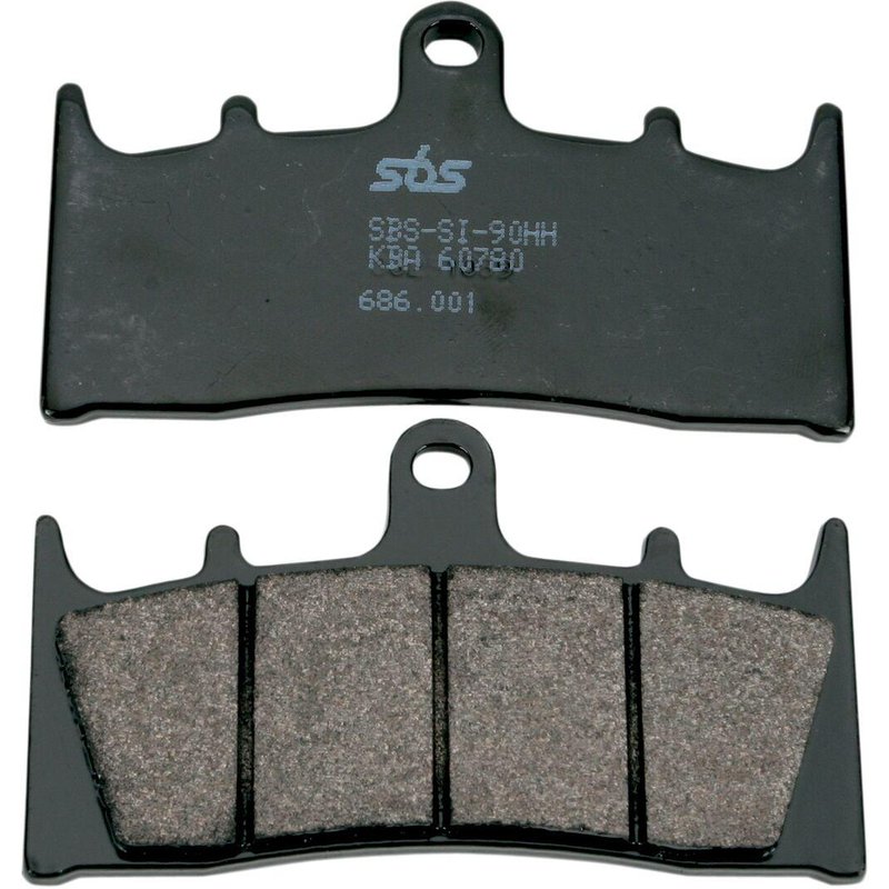 686HS - SBS HS Street Excel Sintered Front Brake Pads For Suzuki GSF 1200 2001-2005