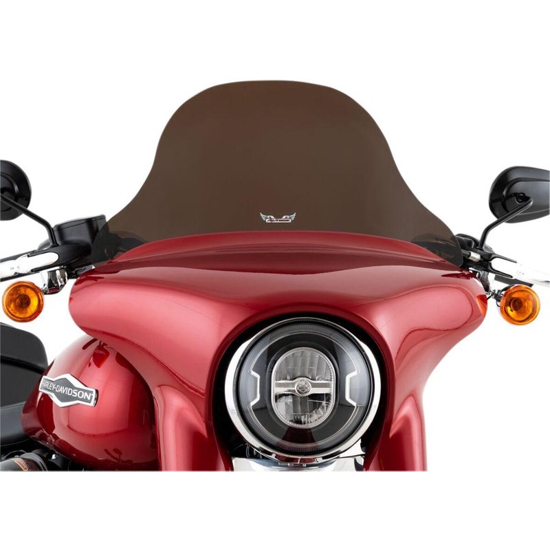 T-239-8DS - Slipstreamer Windshield For Harley Davidson FLSB 1750 2018-2020 20 cm (8") - Dark Smoke