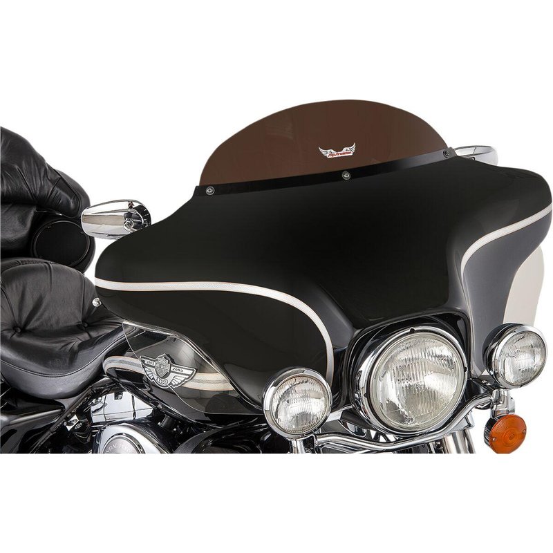 S-135-6DS - Slipstreamer Windshield For Harley Davidson FLHT 1340 1996-1998 15 cm (6") - Dark Smoke