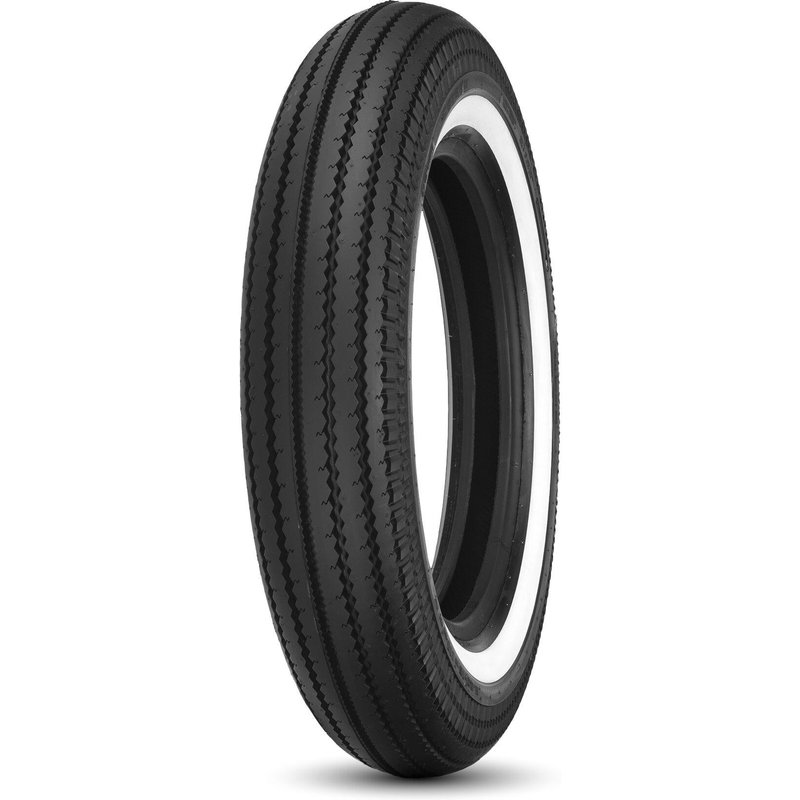 50016270DW - Shinko E270 White Wall Front 72H 5.00-16" Tyre