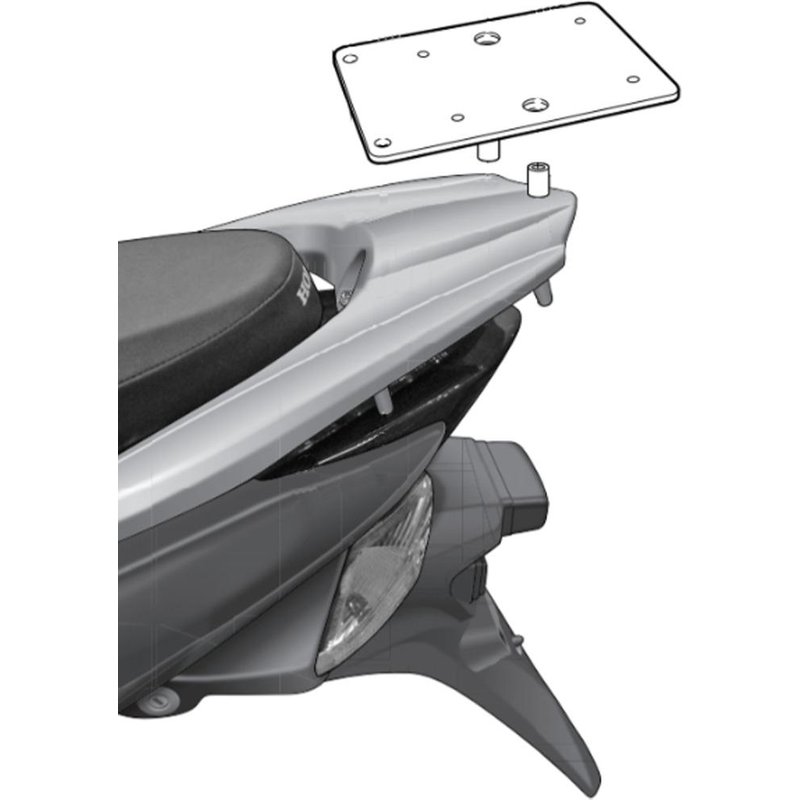 Shad Top Case Fitting Kit for Honda NSC 110 (11-20)