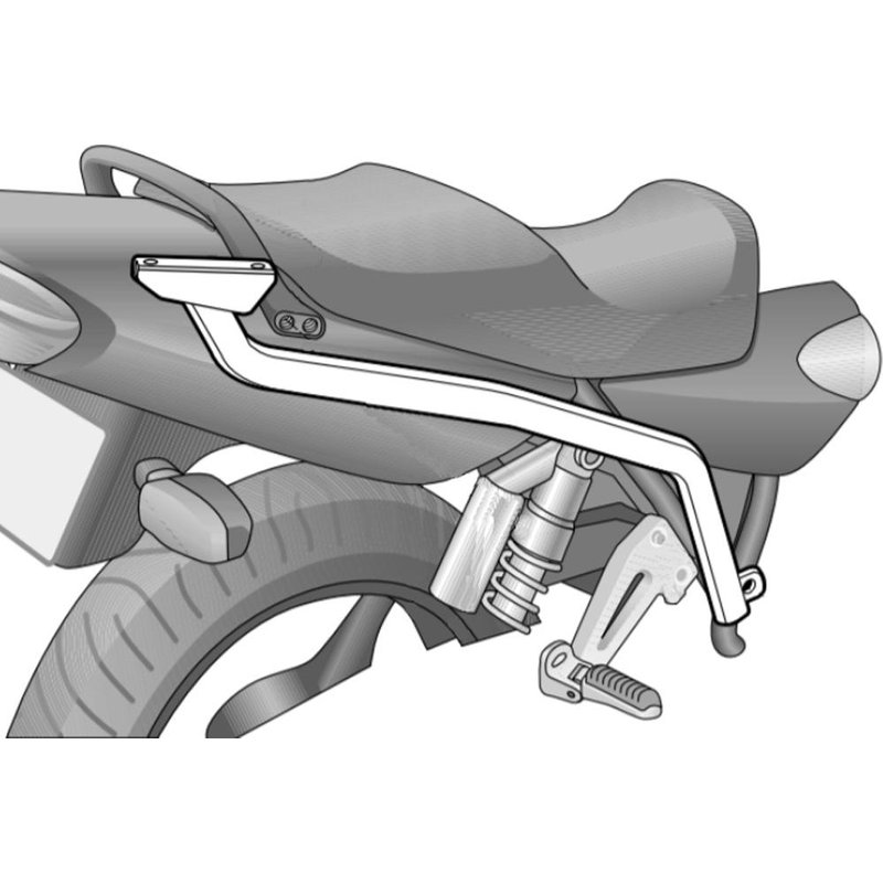 Shad Top Case Fitting Kit for Yamaha XJR 1300 (98-06)