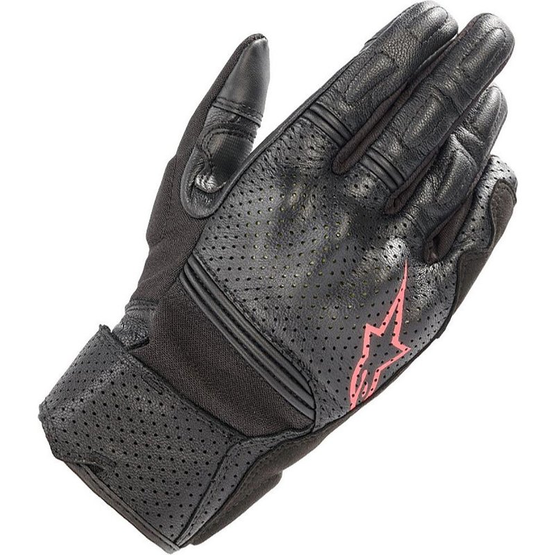 Alpinestars Stella Kalea Ladies Leather Motorcycle Gloves M Black Pink