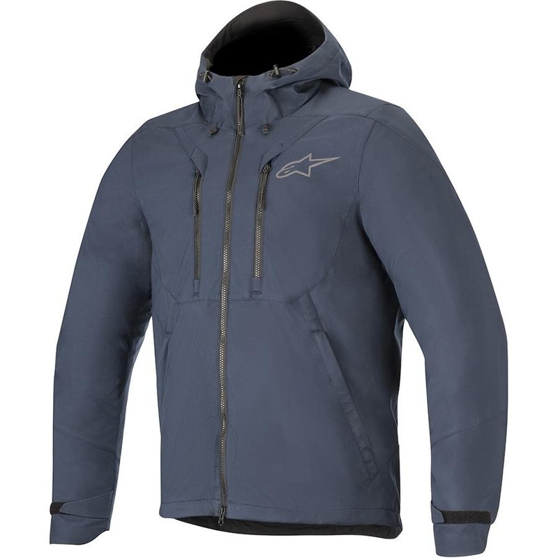 Alpinestars Domino Tech CE Motorcycle Hoodie M Blue Navy
