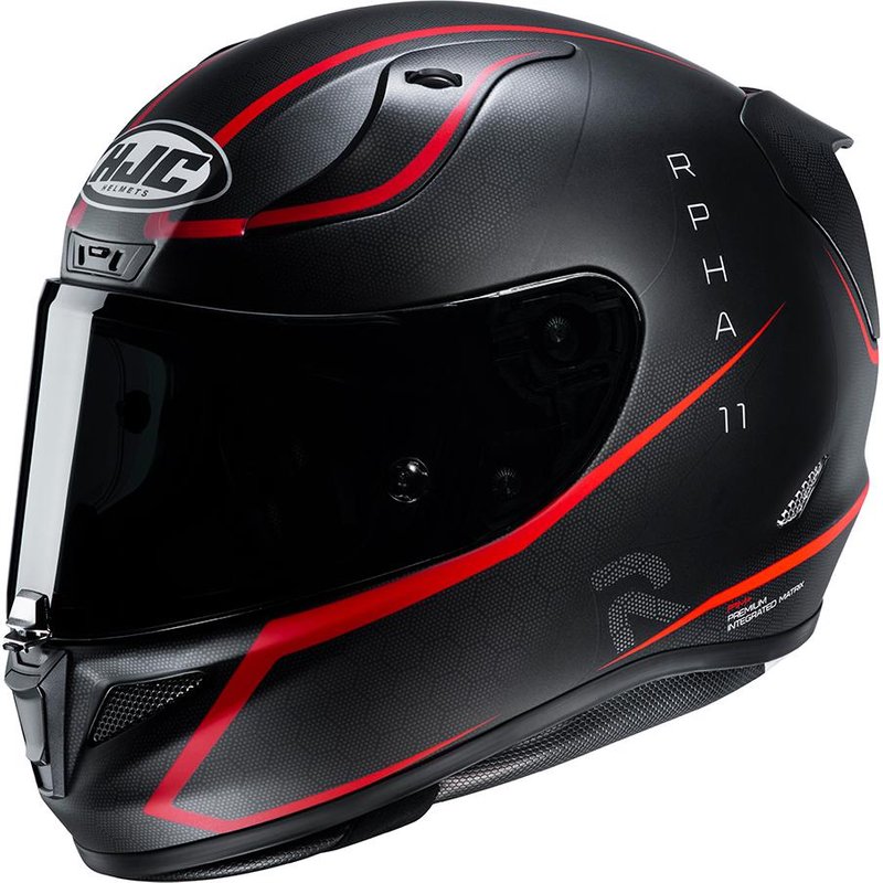 HJC RPHA 11 Jarban Motorcycle Helmet S Red (MC1SF)
