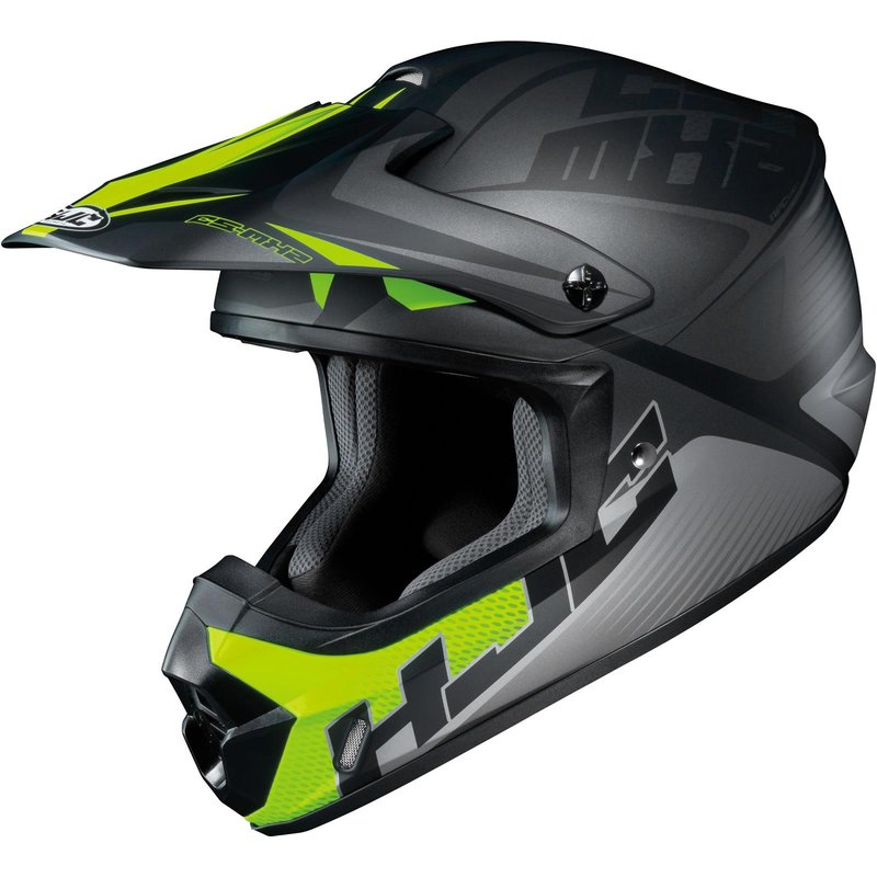 HJC CS-MX II Ellusion Motocross Helmet S Black (MC5SF)