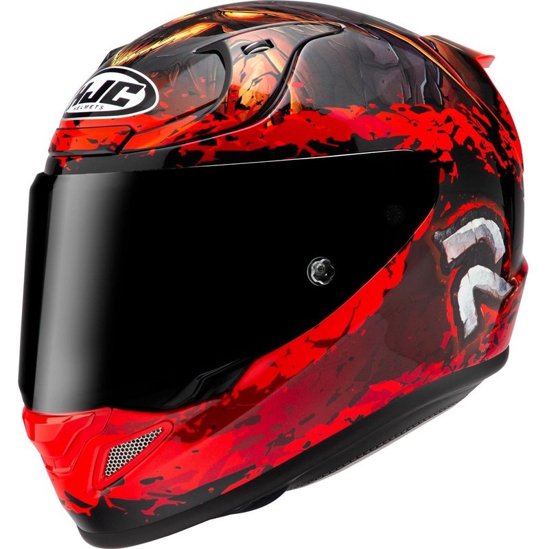 HJC RPHA 12 Diablo Blizzard Motorcycle Helmet - Red