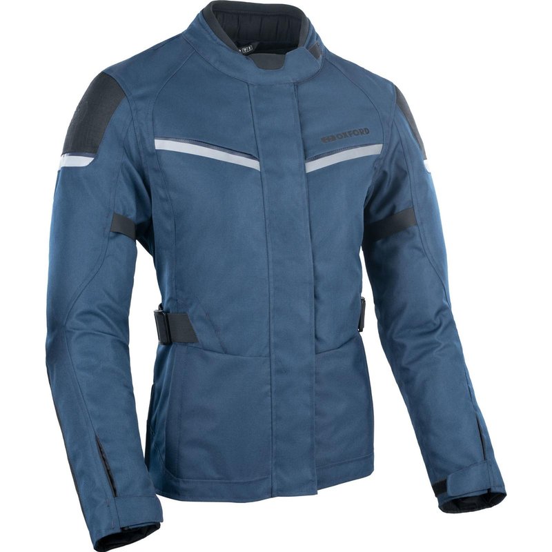Oxford Dakota 3.0 Ladies Motorcycle Jacket 12 Navy Black