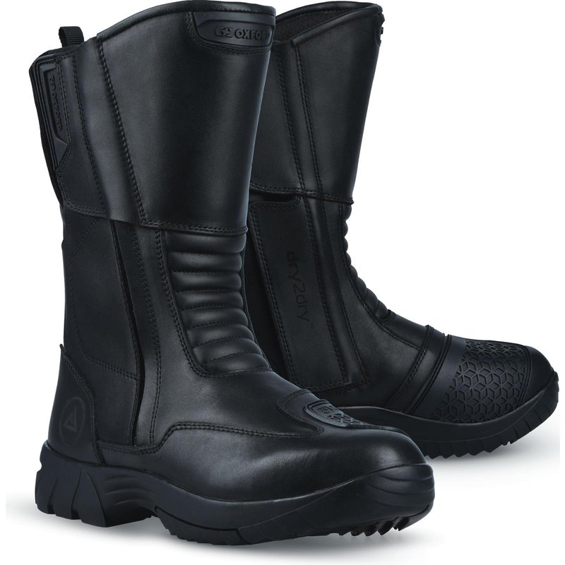 Oxford Continental Motorcycle Boots 46 Black (UK 12)