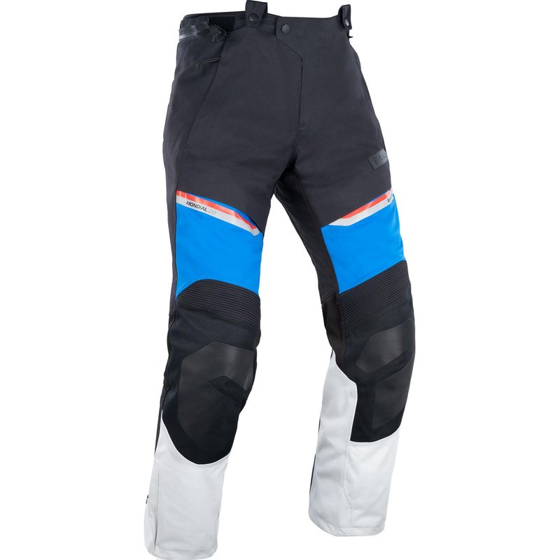 Oxford Mondial 2.0 Dry2Dry Motorcycle Trousers 4XL Grey Blue Red Standard