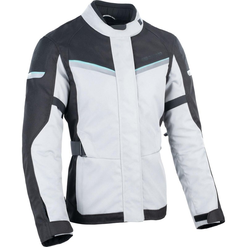 Oxford Dakota 3.0 Ladies Motorcycle Jacket 18 Arctic Black Teal