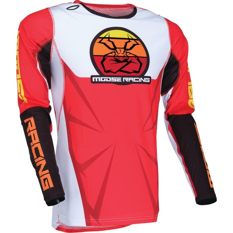 Moose Racing Agroid Jersey - Black/Red/White